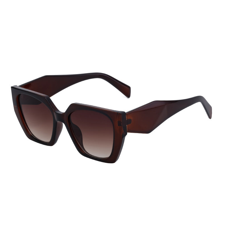 Fashion Cat Eye Wide Temple Sunglasses for Women, High-End  Full Frame Sun Glasses, Designer Style Eyewear