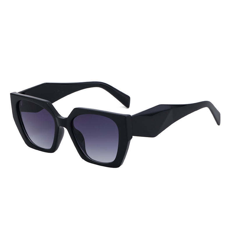 Fashion Cat Eye Wide Temple Sunglasses for Women, High-End  Full Frame Sun Glasses, Designer Style Eyewear