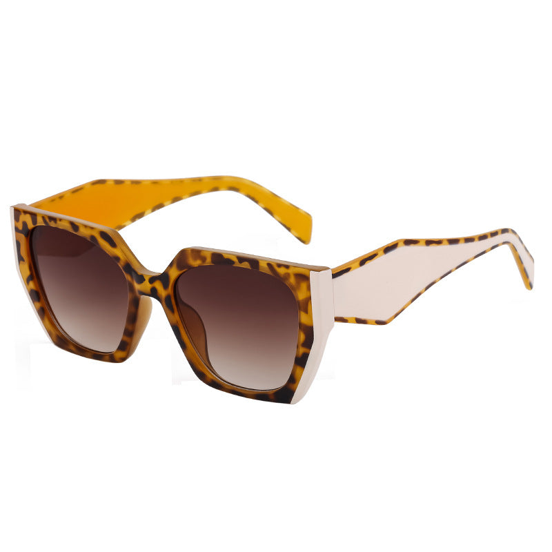Fashion Cat Eye Wide Temple Sunglasses for Women, High-End  Full Frame Sun Glasses, Designer Style Eyewear