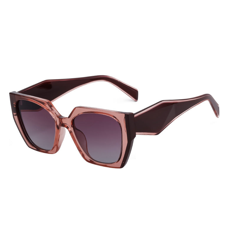 Fashion Cat Eye Wide Temple Sunglasses for Women, High-End  Full Frame Sun Glasses, Designer Style Eyewear