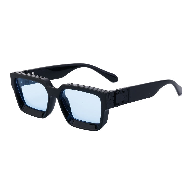 Millionaire Style Sunglasses Men Fashion Trendy Sunglasses Women High-End Square Frame Sunglasses